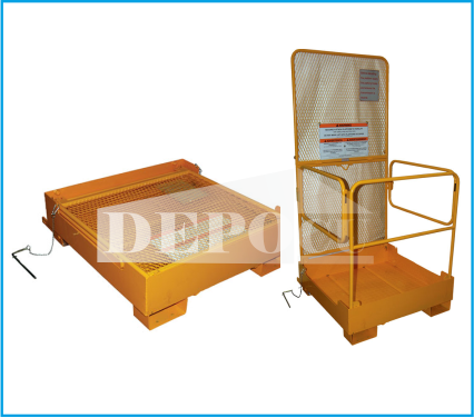 KATLANIR İNSAN TAŞIMA SEPETİ, FORKLİFT İÇİN KATLANIR ÇALIŞMA PLATFORMU